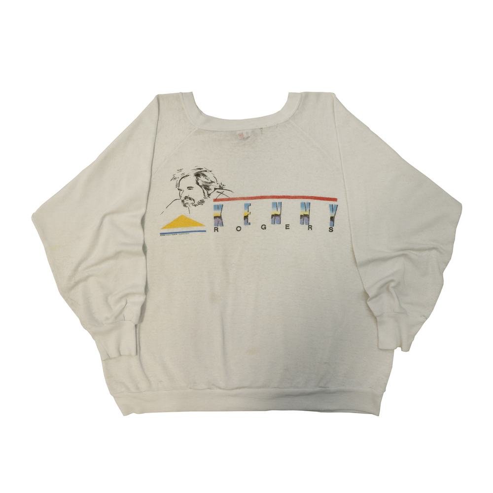 Vintage 80s Kenny Rogers Graphic Sweatshirt Size XL